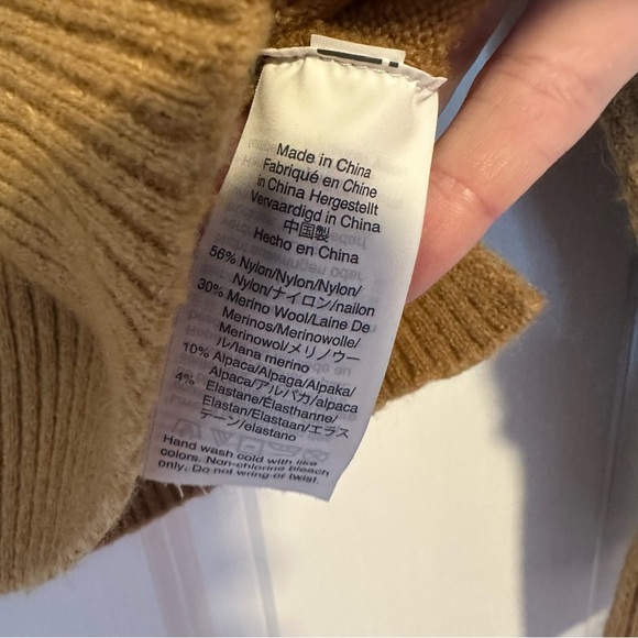 J.Crew color block turtleneck sweater in super soft yarn - Picture 5 of 6